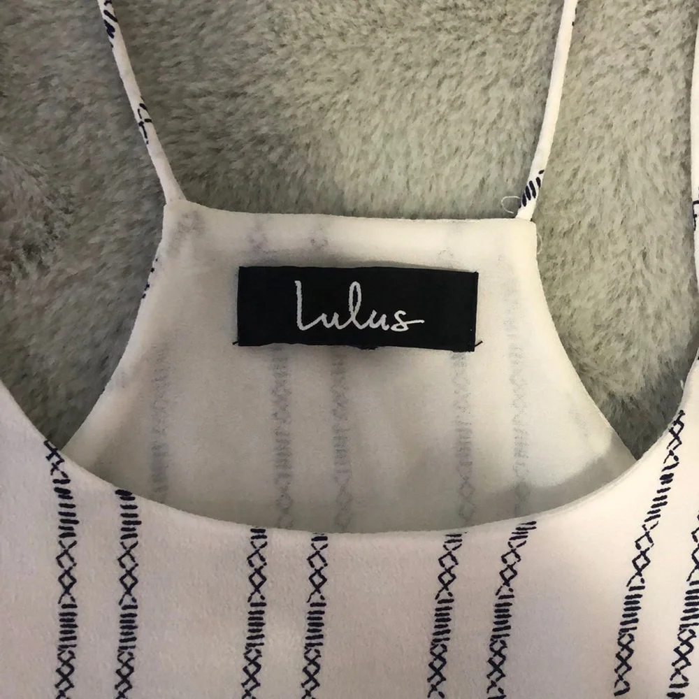 Lulu’s Peplum Racerback Tank - Picture 2 of 5